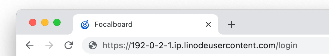Screenshot of the URL bar Screenshot of the URL bar
